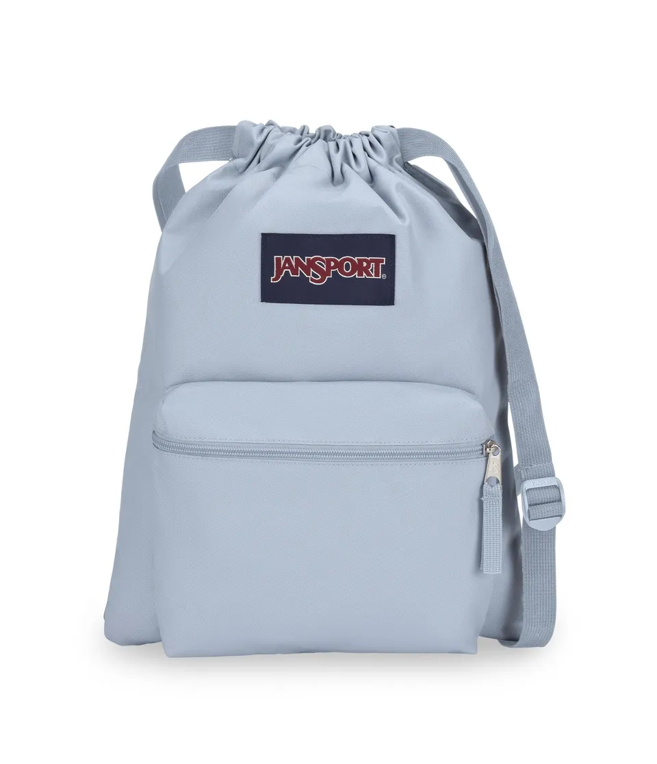 jansport-drawsack-rucksack-blue-dusk-mit-kordelzug image 1