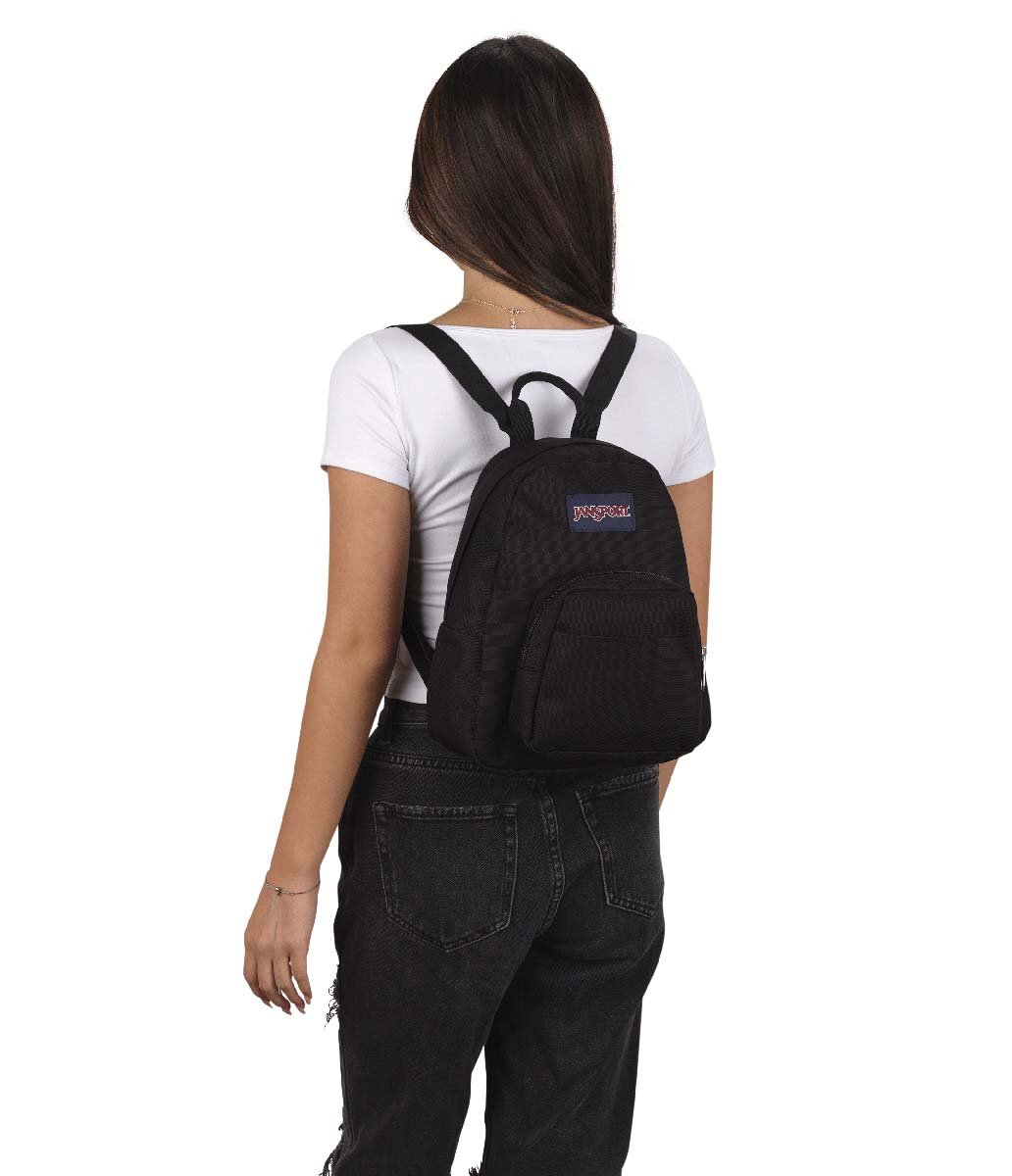 jansport-half-pint-mini-rucksack-schwarz-leicht image 6