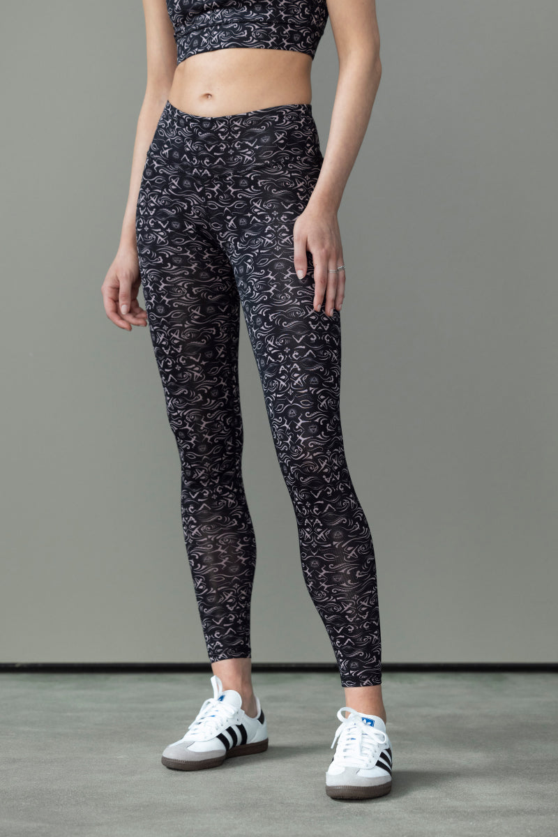 hey-honey-classic-samadhi-leggings-yogahose-black image 2