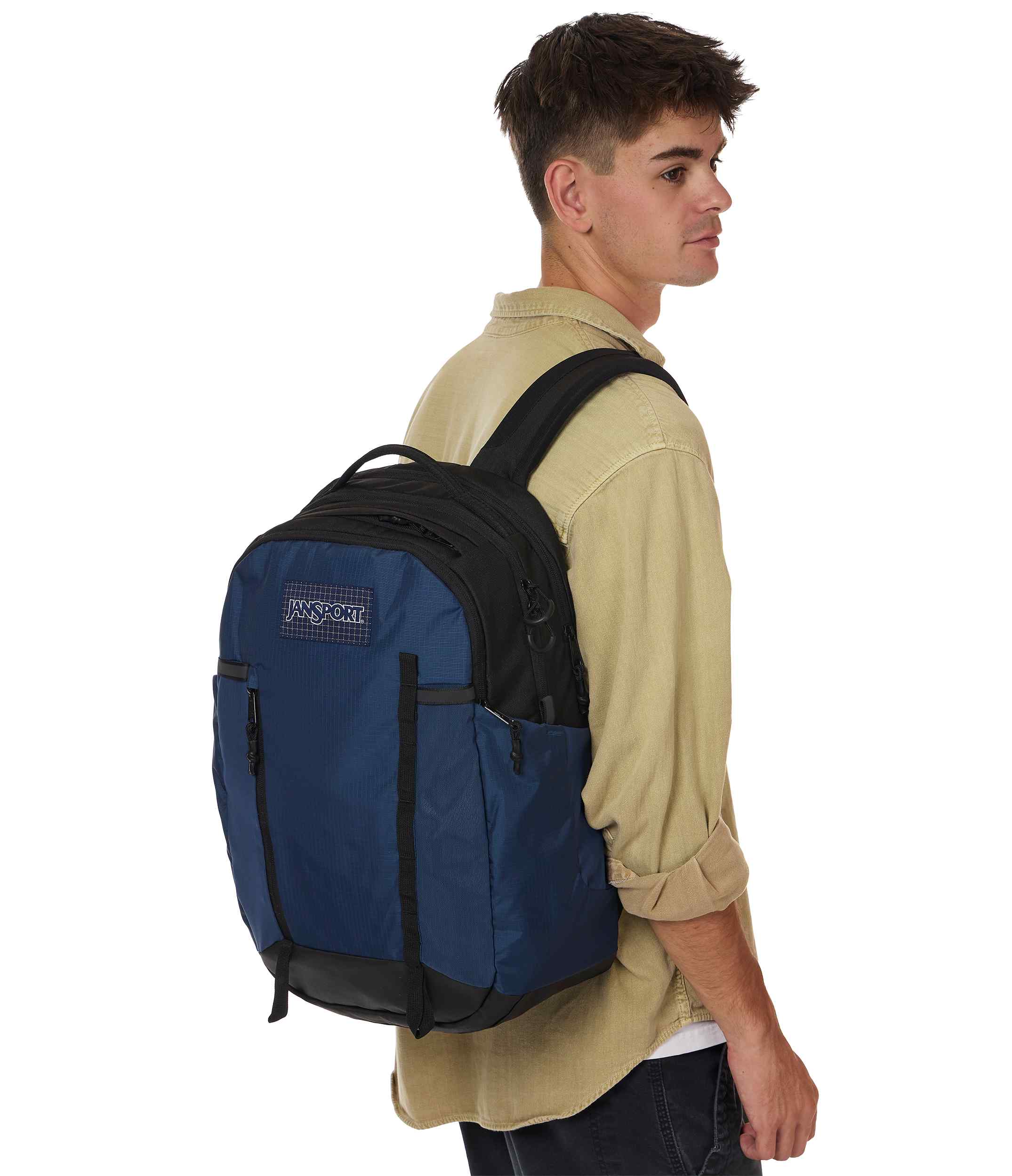 jansport-all-around-pack-small-rucksack-navy-28l-laptopfach image 2