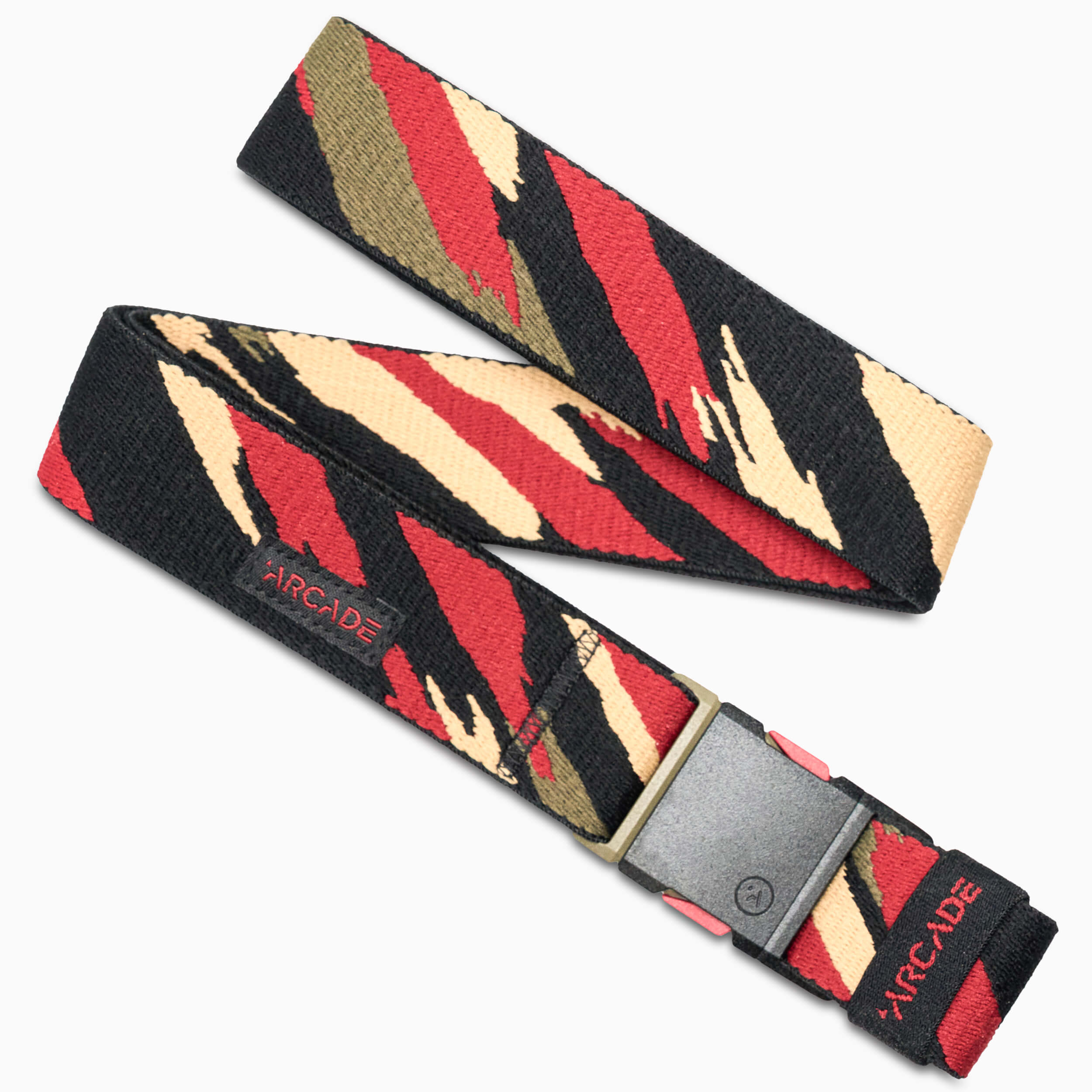 arcade-brushstroke-slim-g-rtel-coral-stretch-schmal image 5