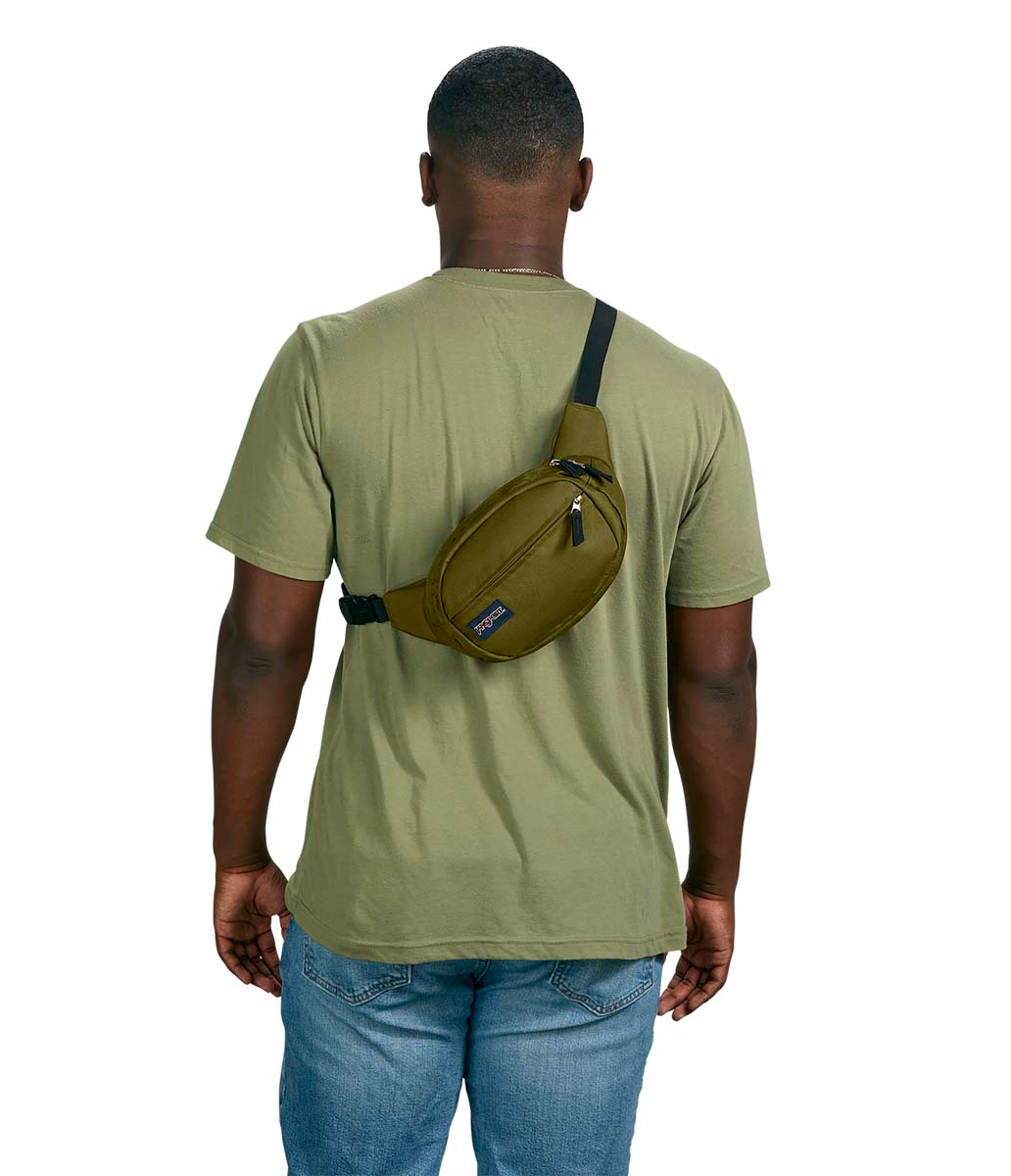 jansport-fifth-avenue-g-rteltasche-army-green-verstellbar image 3
