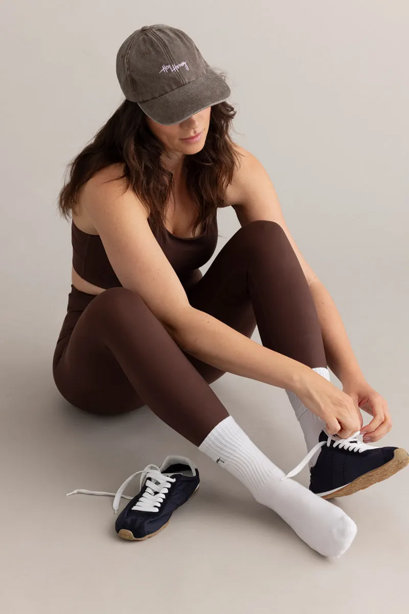 hey-honey-always-dressed-leggings-soft-brown-high-waist image 1