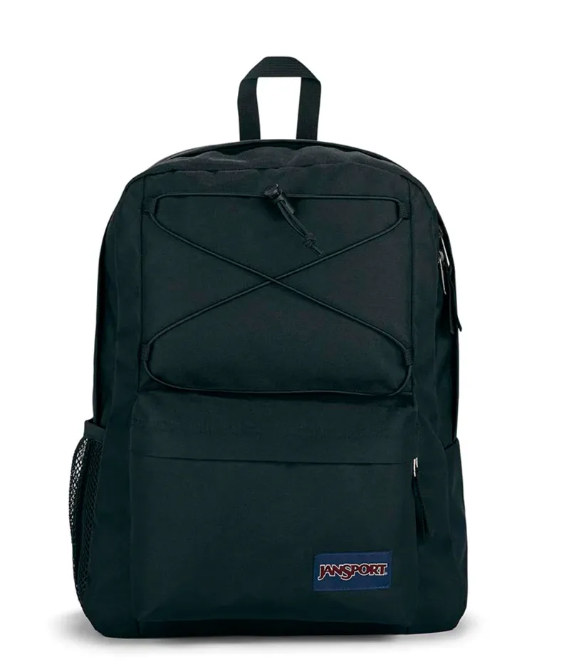 jansport-flex-pack-rucksack-schwarz-mit-flaschenfach image 1