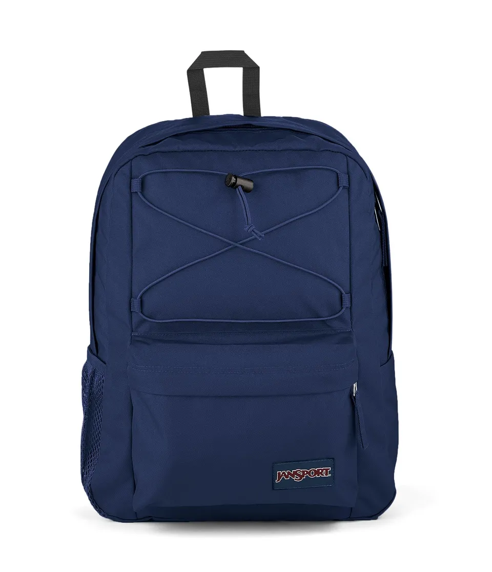 jansport-flex-pack-rucksack-navy-mit-gummizug image 1