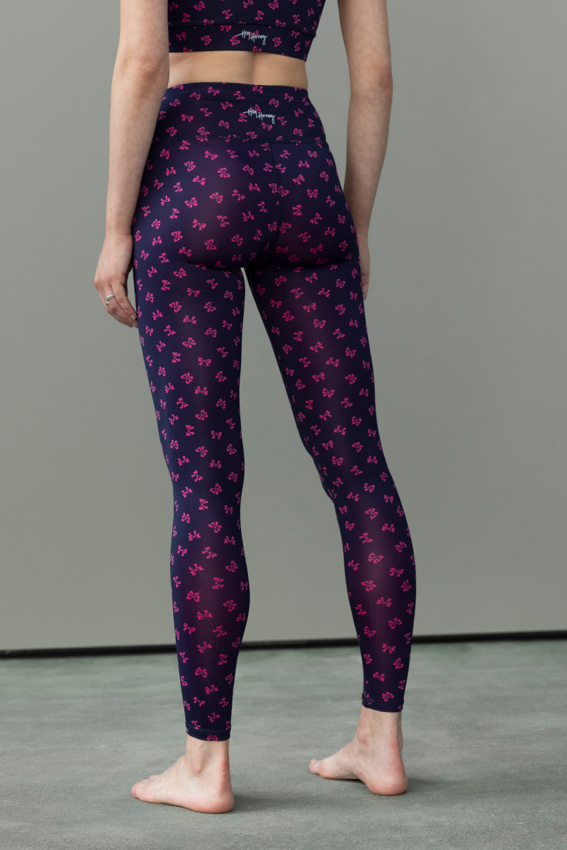 hey-honey-classic-bows-leggings-leo-cocoa-high-waist image 4