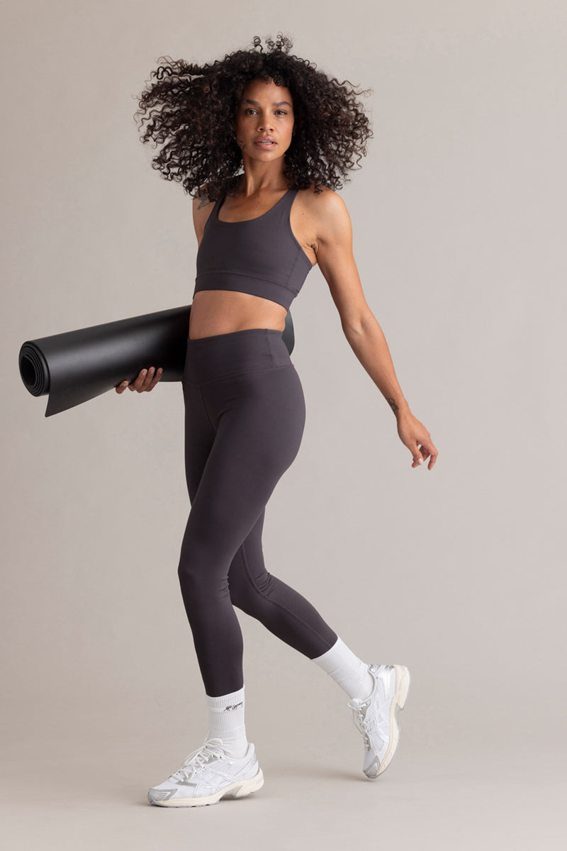 hey-honey-classic-criss-cross-bra-grey-sport-bh-grau image 3