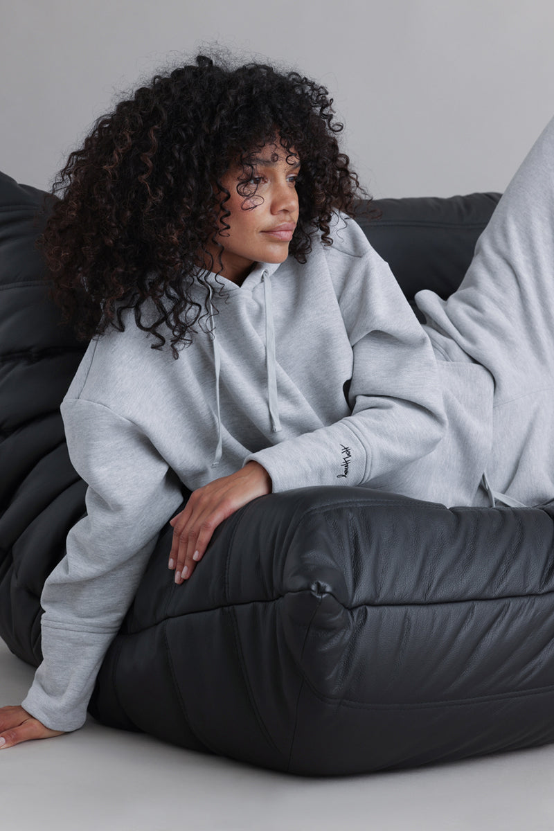 hey-honey-classic-cozy-hoodie-grey-melange-kapuzenpulli-baumwolle image 3