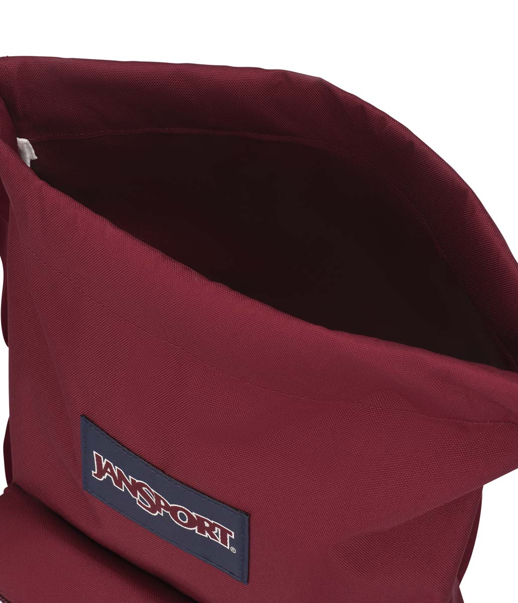 jansport-drawsack-rucksack-rot-mit-kordelzug image 7