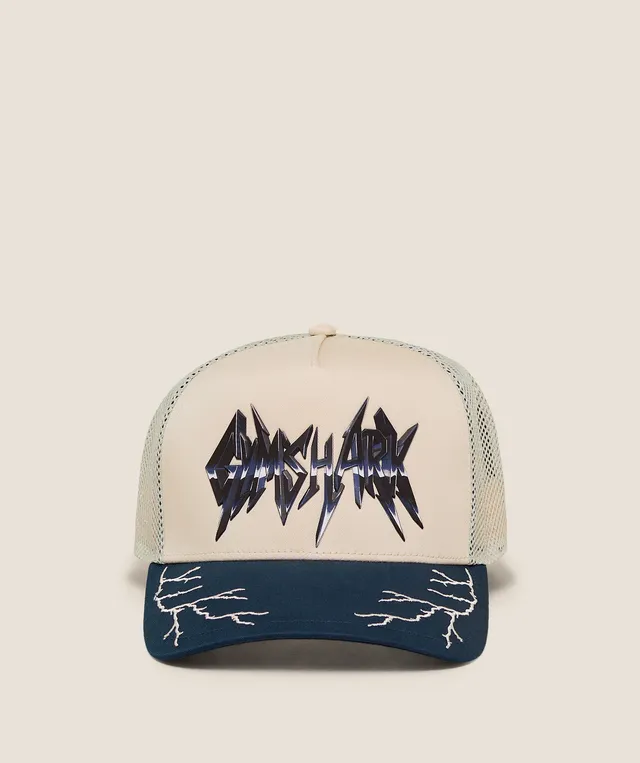 gymshark-power-lightning-trucker-cap-kappe-schwarz-baumwolle image 1