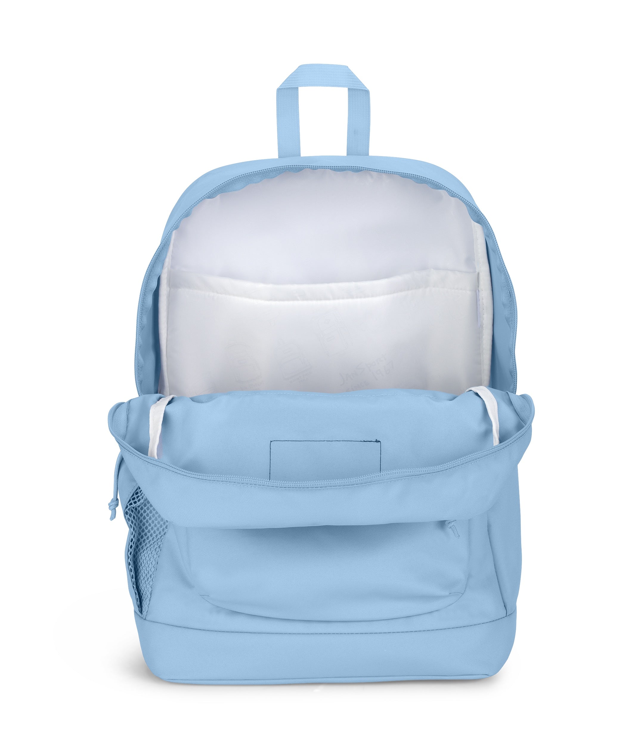 jansport-cross-town-plus-rucksack-blue-dusk-laptopfach image 3