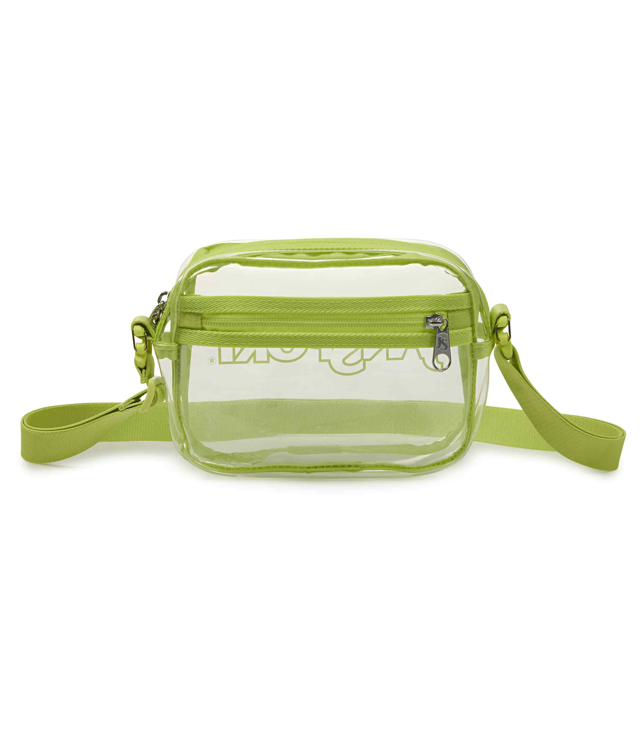 jansport-clear-crossbody-umh-ngetasche-lime-citron image 3