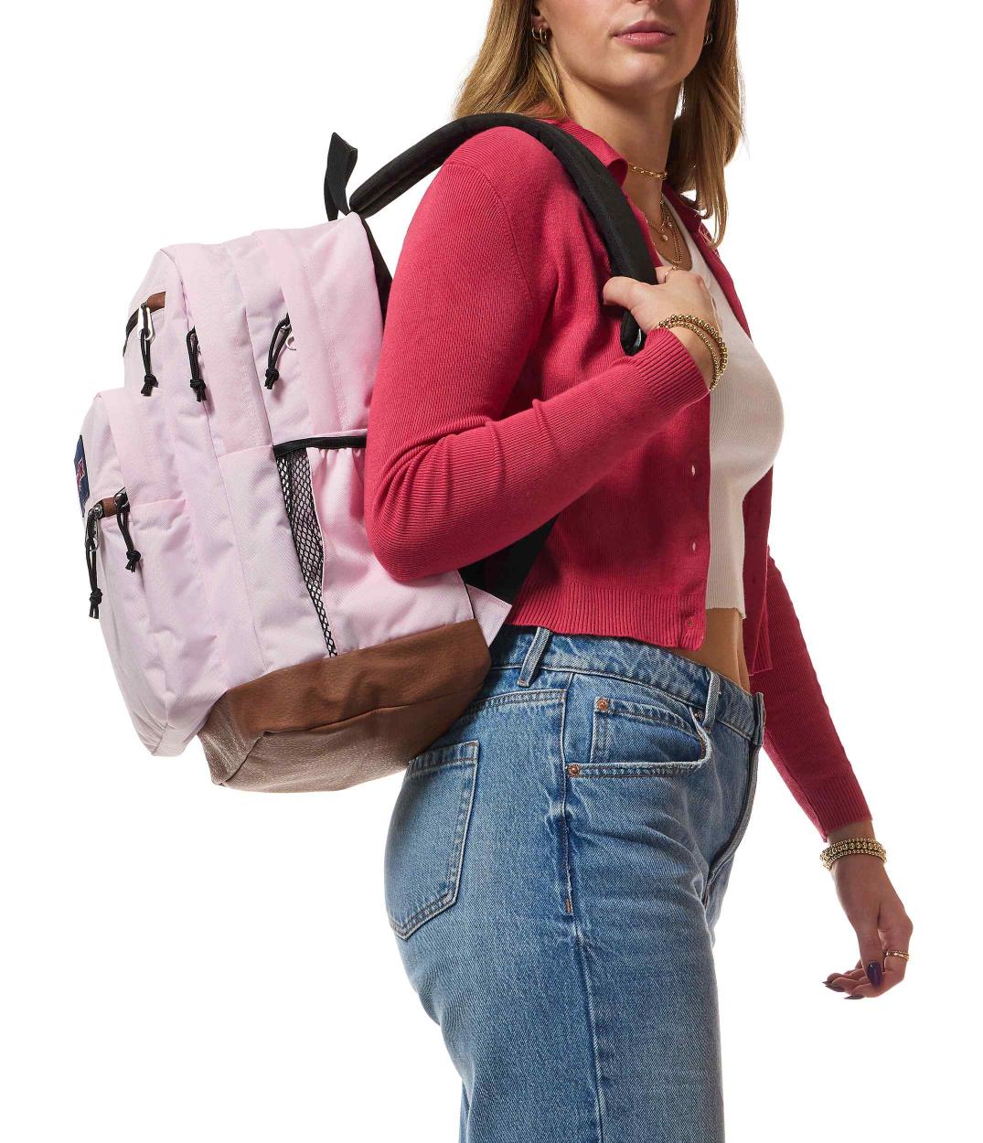 jansport-cool-student-rucksack-pink-ice-15-zoll-laptopfach-xl image 3
