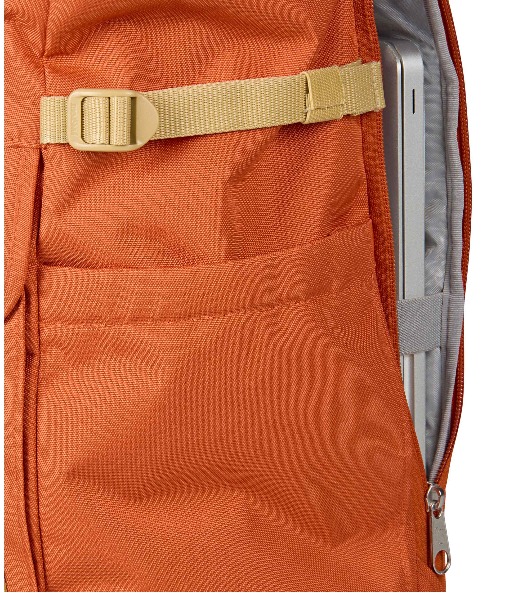 jansport-hatchet-rolltop-rucksack-dune-rot-laptopfach image 8