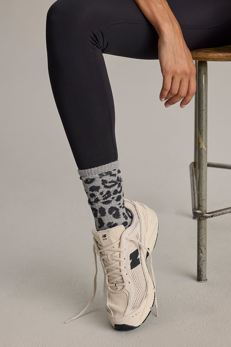 hey-honey-classic-socks-leo-grey-socken-baumwolle-gr-35-38 image 1