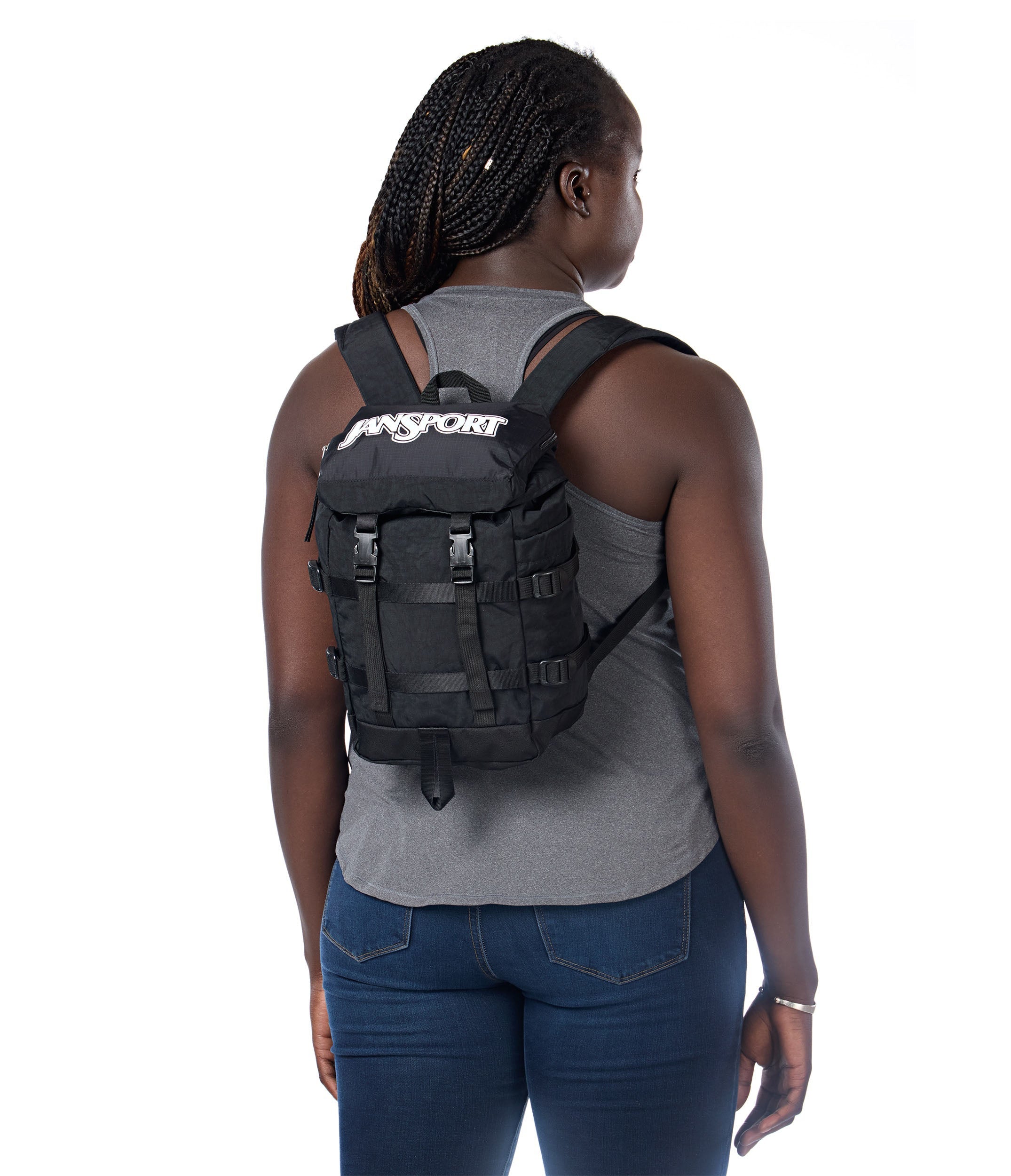jansport-mini-skip-pack-minirucksack-schwarz image 7
