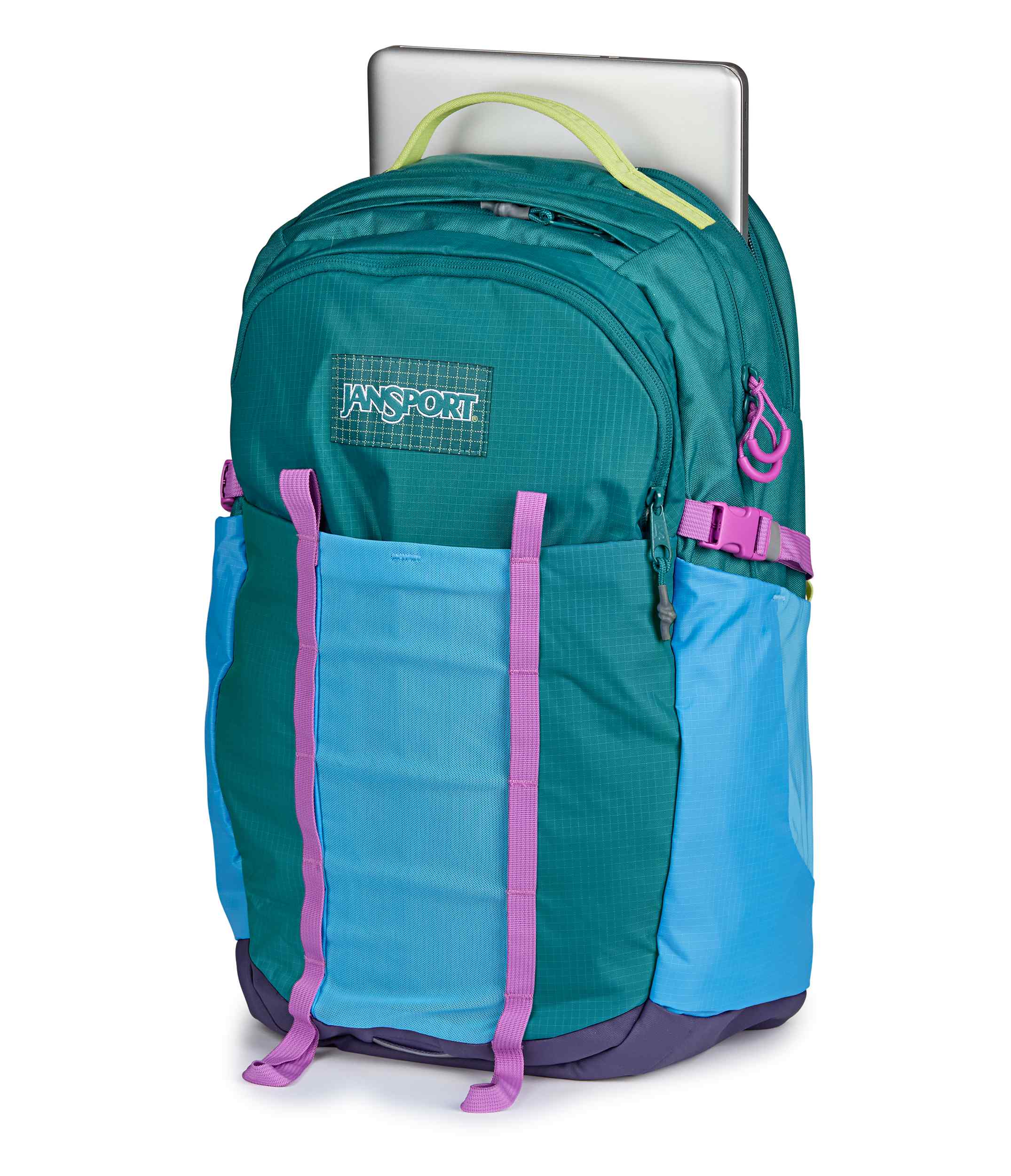 jansport-all-around-pack-34l-rucksack-emerald-pool-15-zoll image 5