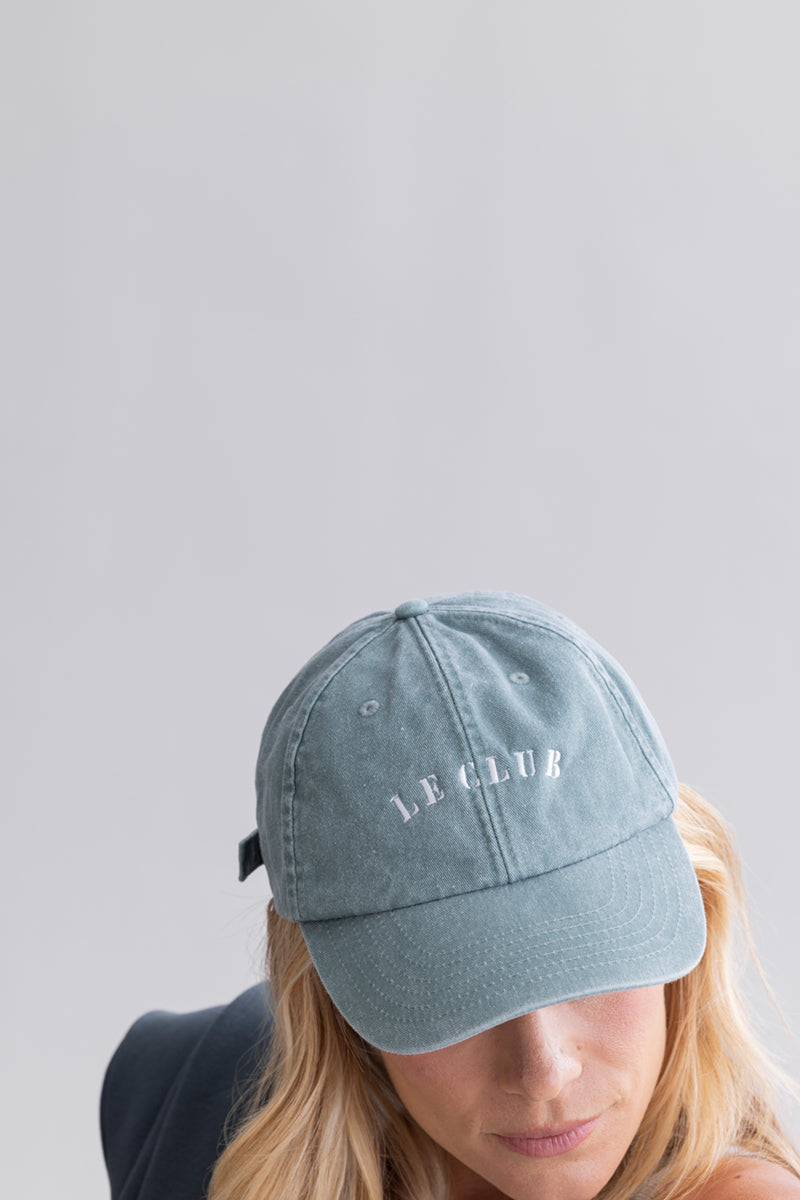 hey-honey-classic-cap-le-club-vintage-sage-baseball-cap-one-size image 4