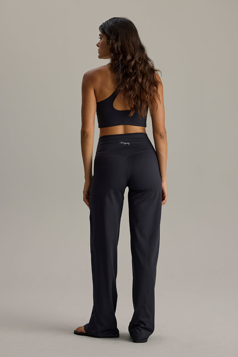 hey-honey-cotton-touch-wide-leggings-black-high-waist image 5
