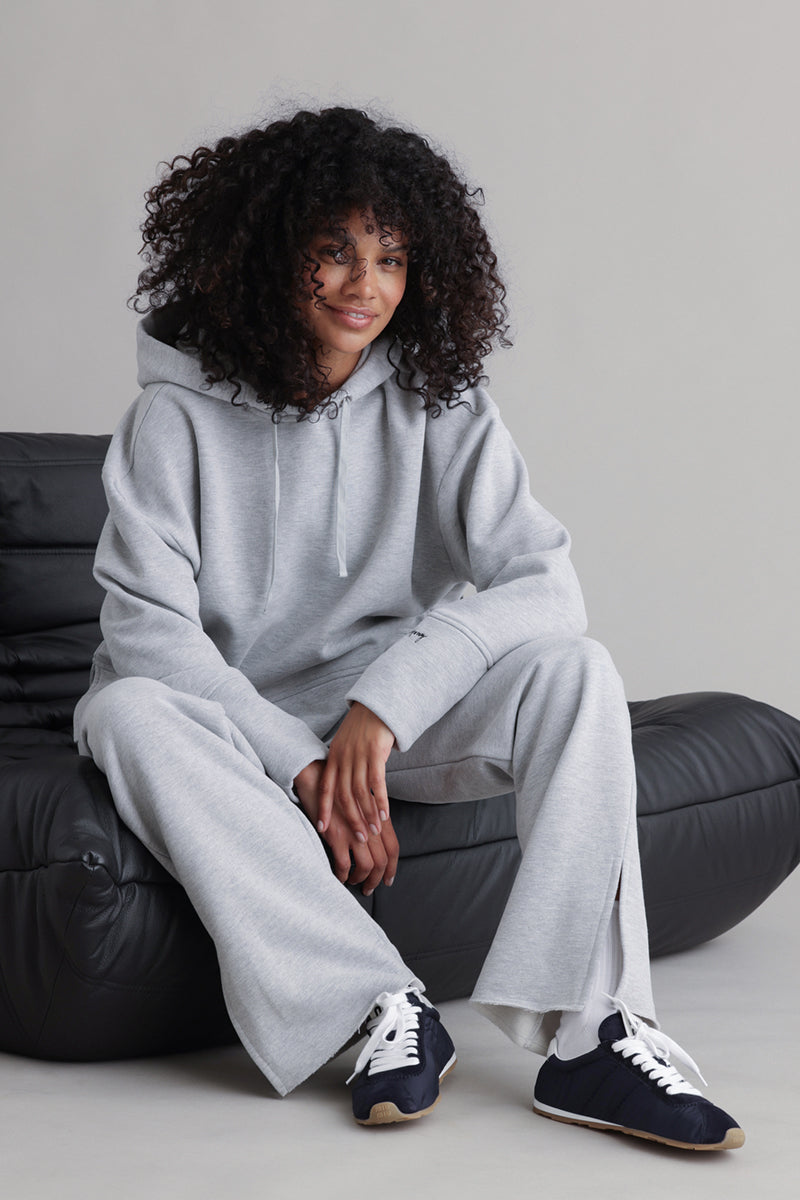 hey-honey-classic-cozy-hoodie-grey-melange-kapuzenpulli-baumwolle image 7