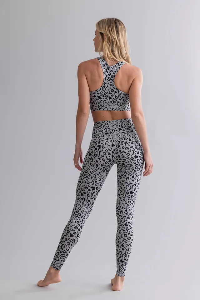 hey-honey-classic-leggings-mono-leo-stone-leo-print image 1