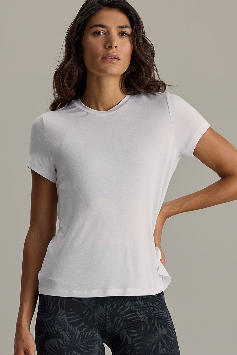 hey-honey-classic-active-wrap-tee-white-viskose image 4