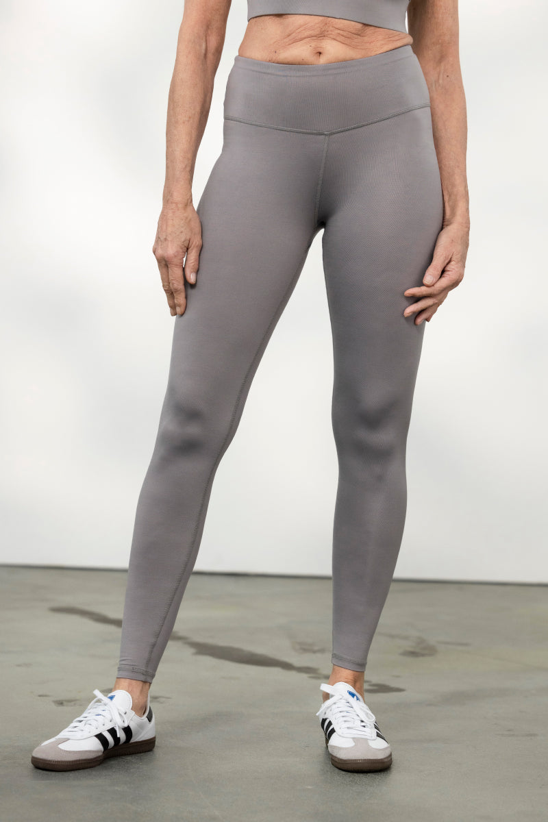 hey-honey-classic-leggings-stone-yoga-leggings-high-waist image 7