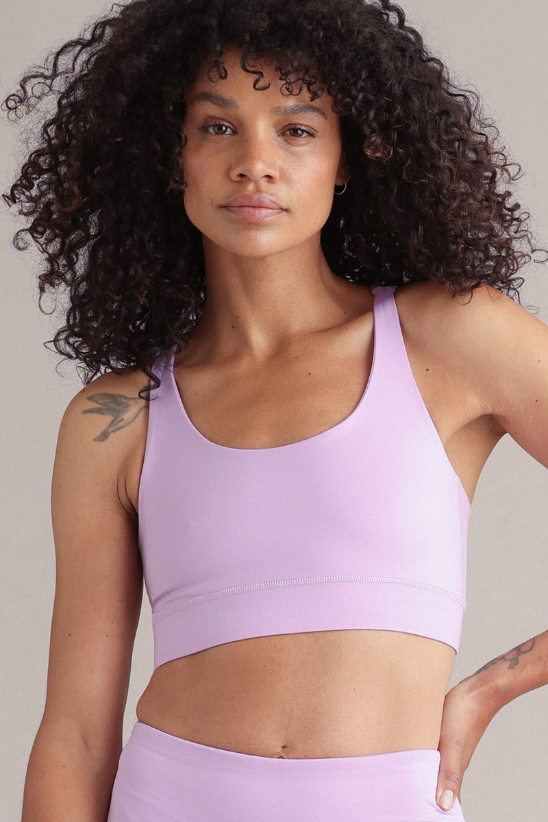 hey-honey-classic-criss-cross-bra-lilac-breeze-sport-bh-lila image 2