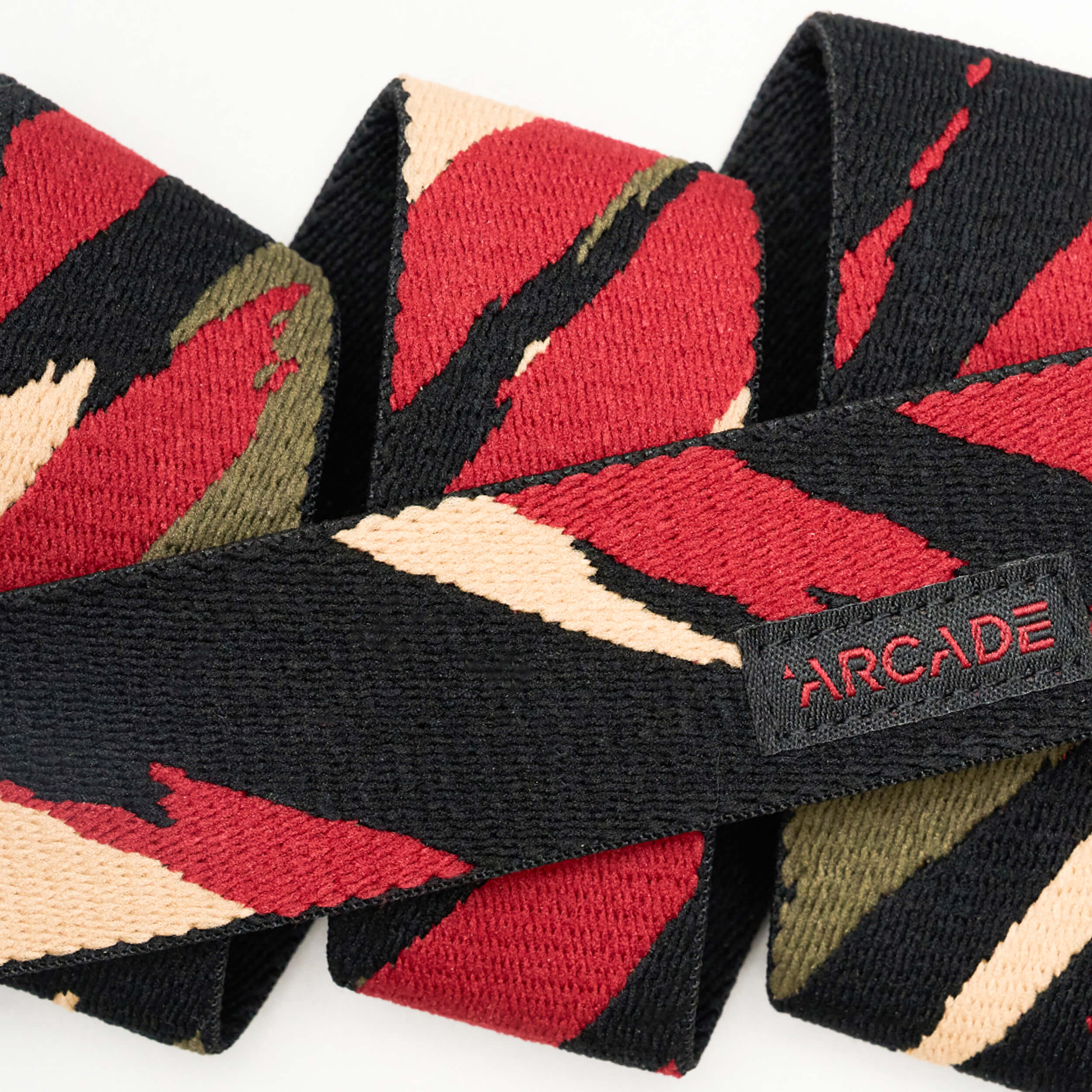 arcade-brushstroke-slim-g-rtel-coral-stretch-schmal image 6