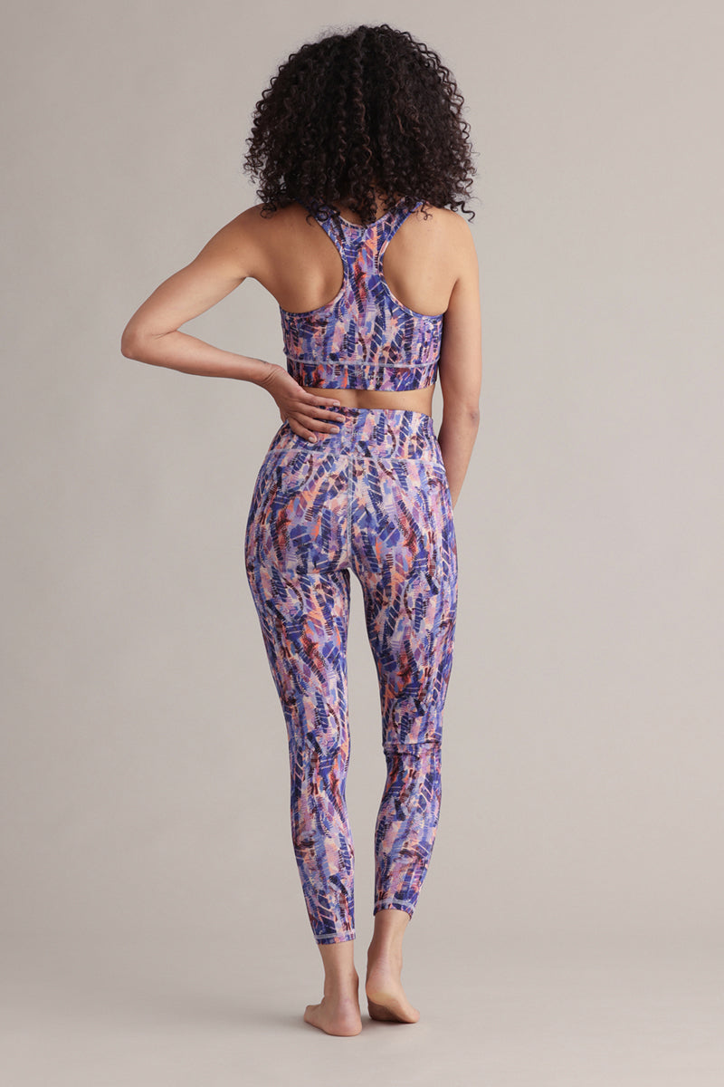 hey-honey-classic-cropped-leggings-brushstroke-high-waist image 4