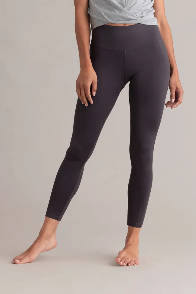 hey-honey-classic-cropped-leggings-grey-high-waist image 1