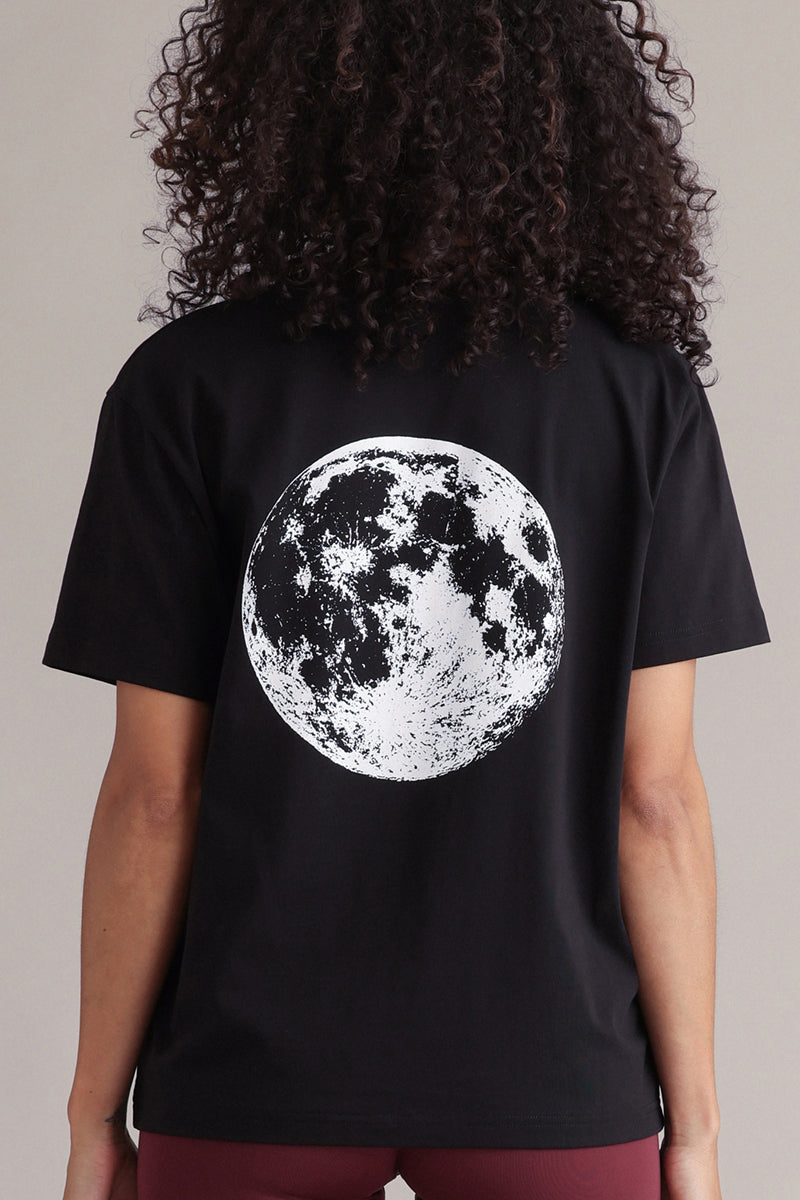 hey-honey-classic-moon-t-shirt-schwarz-aus-baumwolle image 1