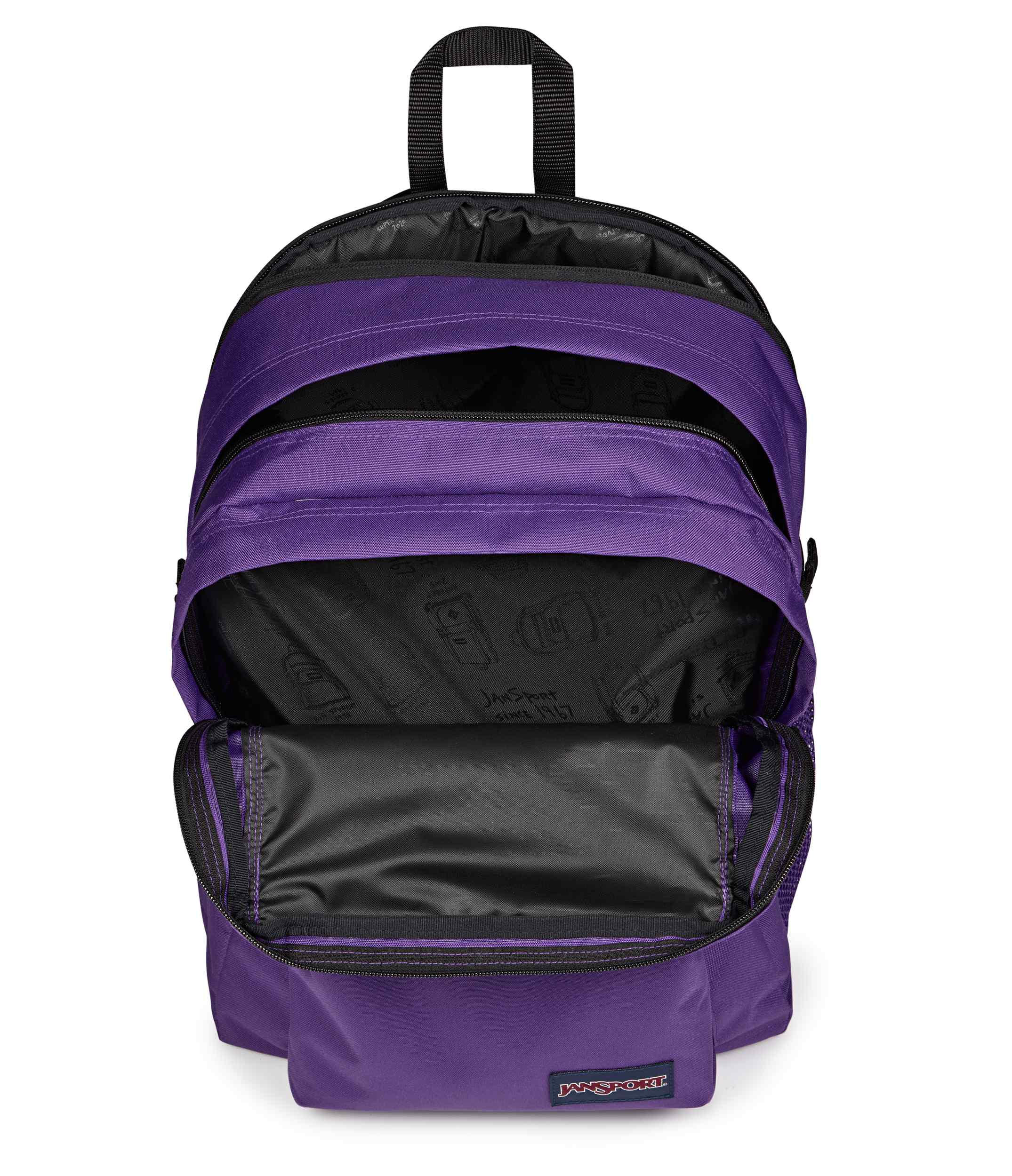 jansport-main-campus-rucksack-grape-jelly-mit-laptopfach image 4