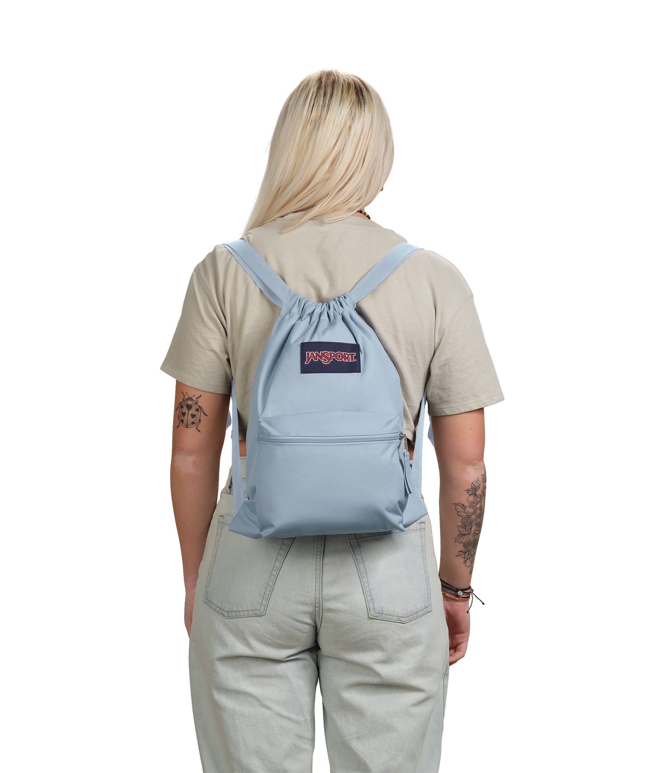 jansport-drawsack-rucksack-blue-dusk-mit-kordelzug image 6