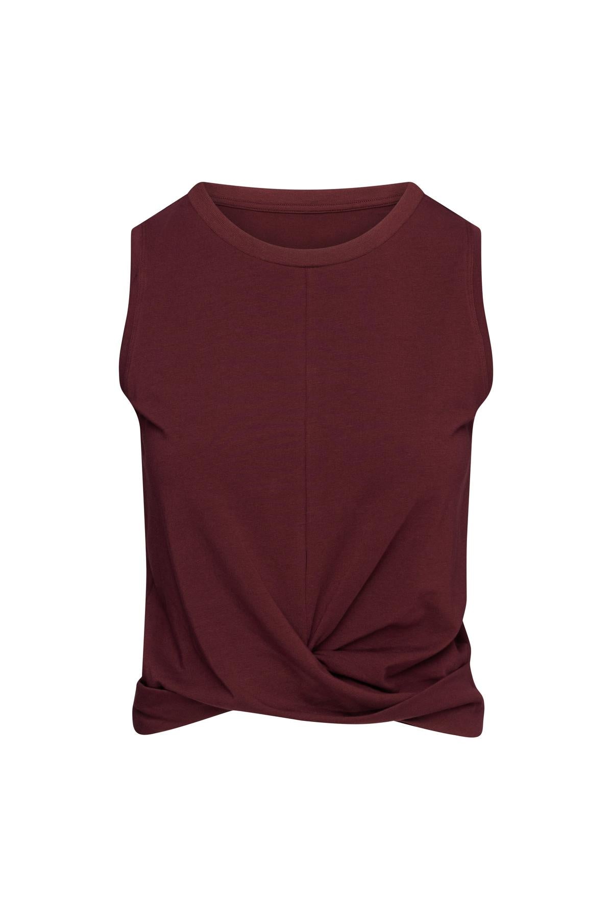 hey-honey-classic-cropped-top-wine-baumwolle-rot image 4