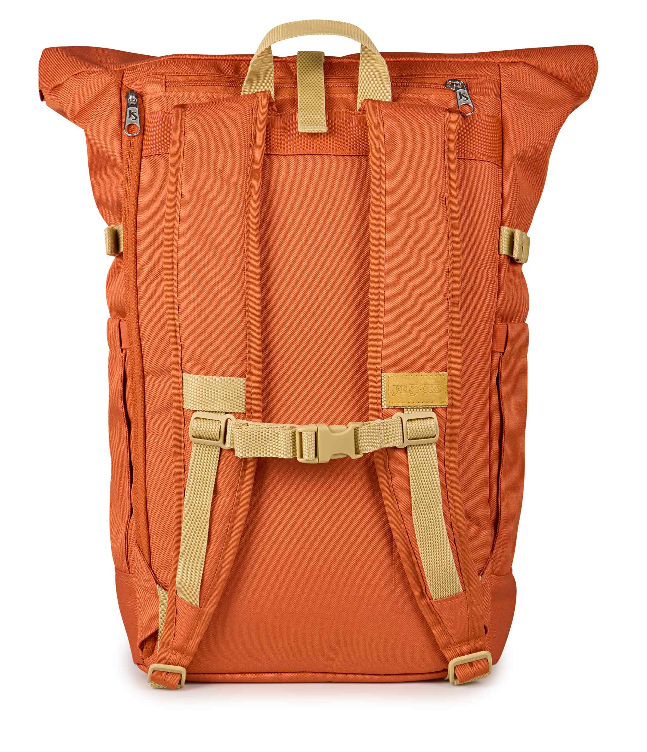 jansport-hatchet-rolltop-rucksack-dune-rot-laptopfach image 3