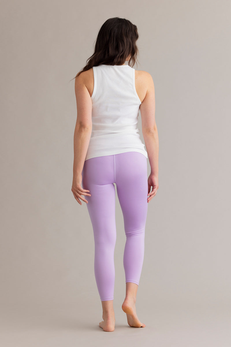 hey-honey-classic-cropped-leggings-lilac-breeze-high-waist image 5