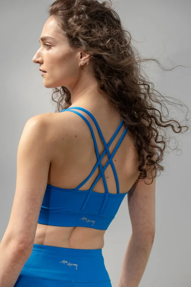 hey-honey-classic-criss-cross-bra-sport-bh-santorini image 1