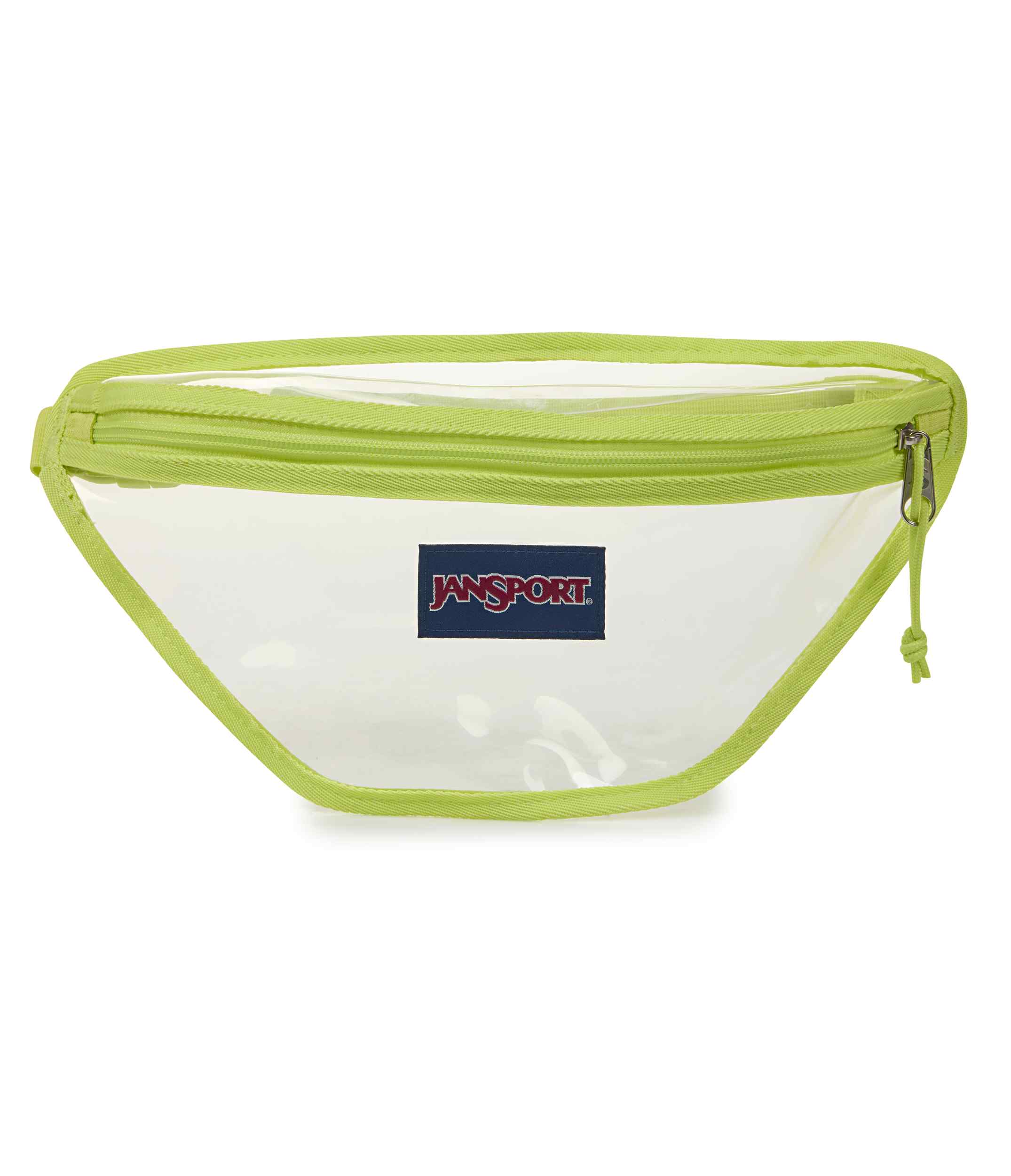 jansport-clear-waistpack-bauchtasche-lime-citron-transparent image 1