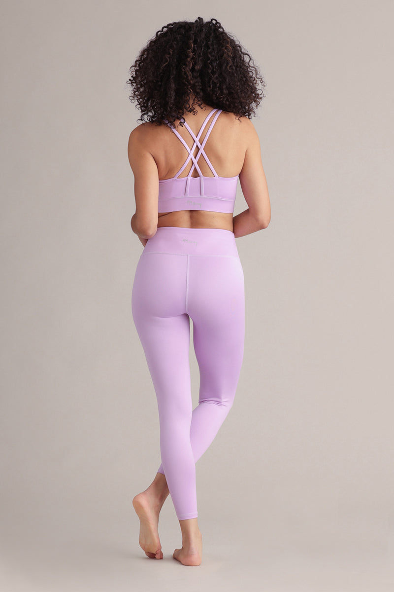 hey-honey-classic-cropped-leggings-lilac-breeze-high-waist image 4