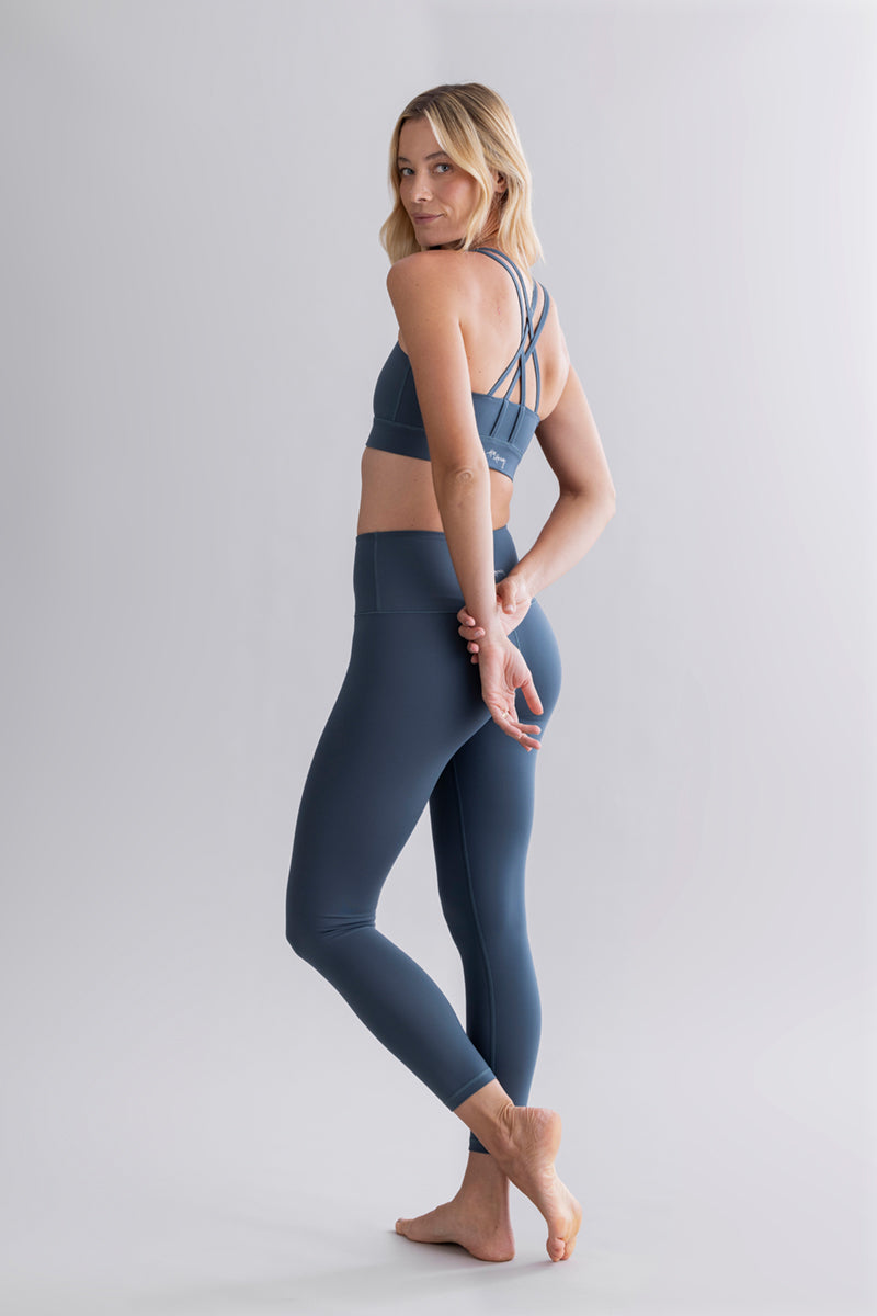 hey-honey-cotton-touch-cropped-leggings-teal-recycelt-s image 8