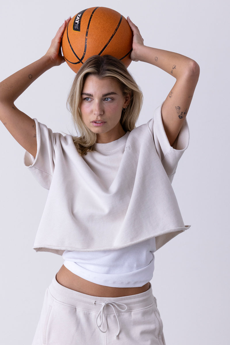 hey-honey-classic-short-sleeve-sweat-off-white-baumwolle image 3