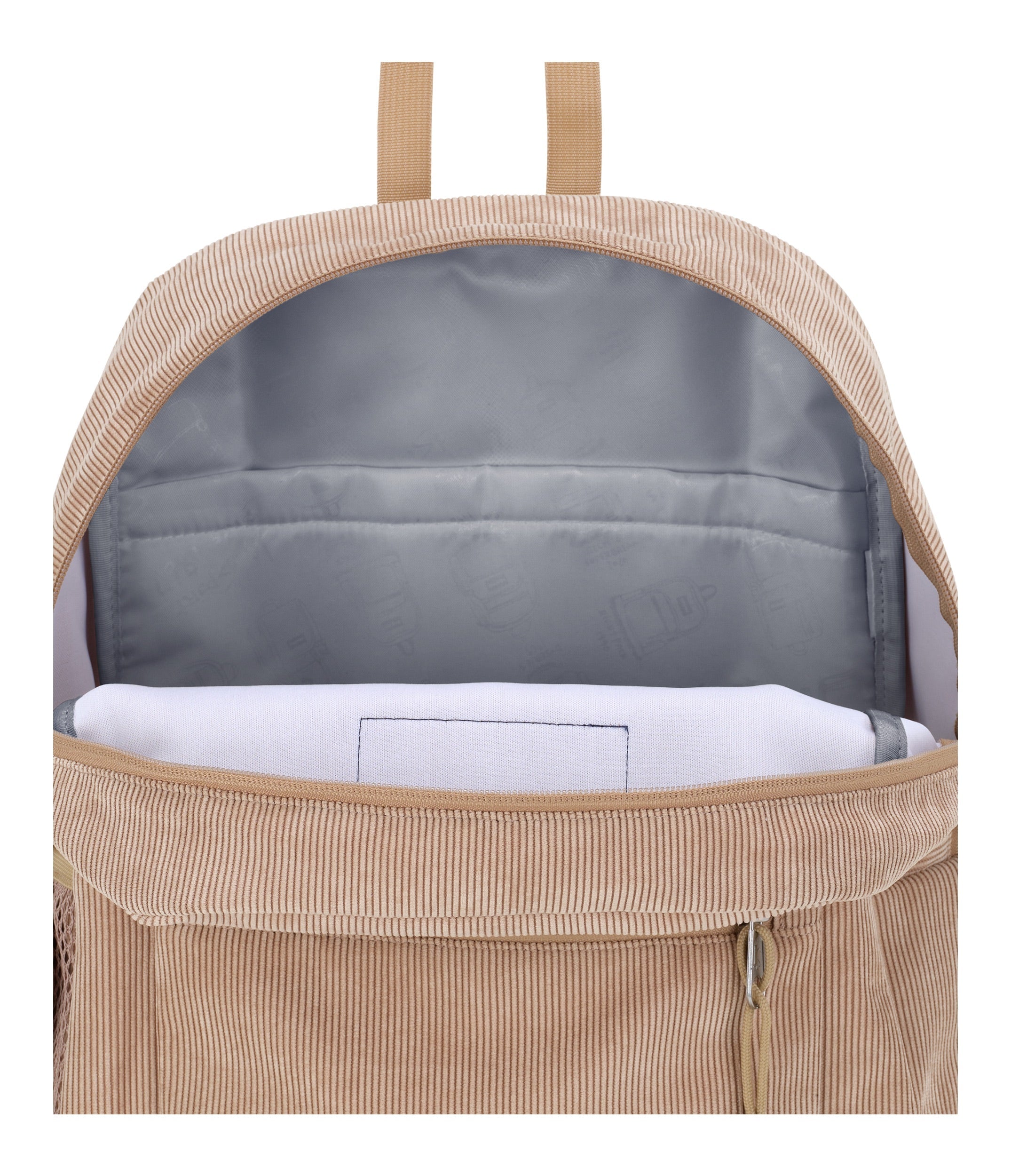 jansport-cross-town-plus-remix-rucksack-travertine-cord image 3