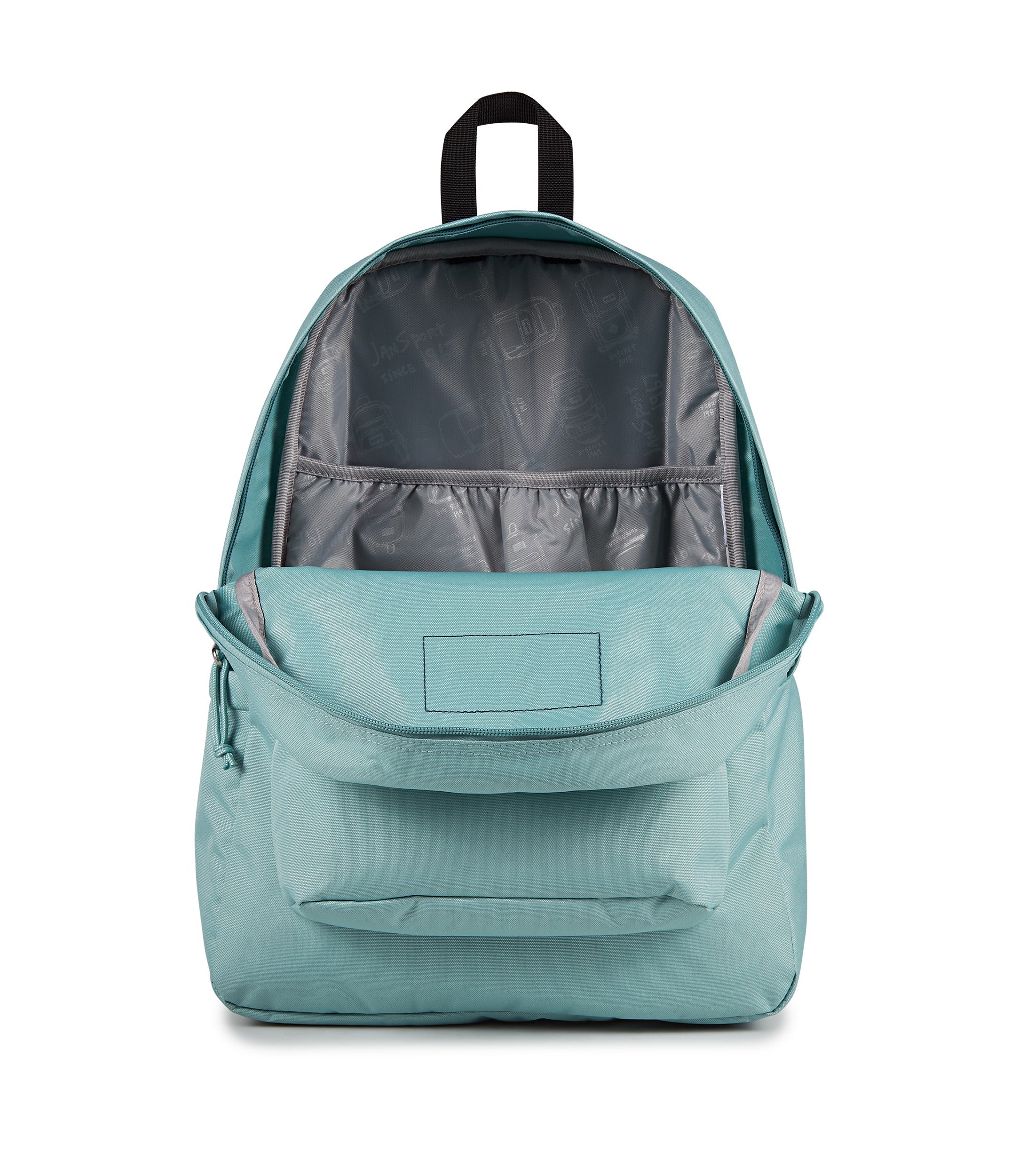 jansport-superbreak-plus-rucksack-faded-sage-laptopfach image 3