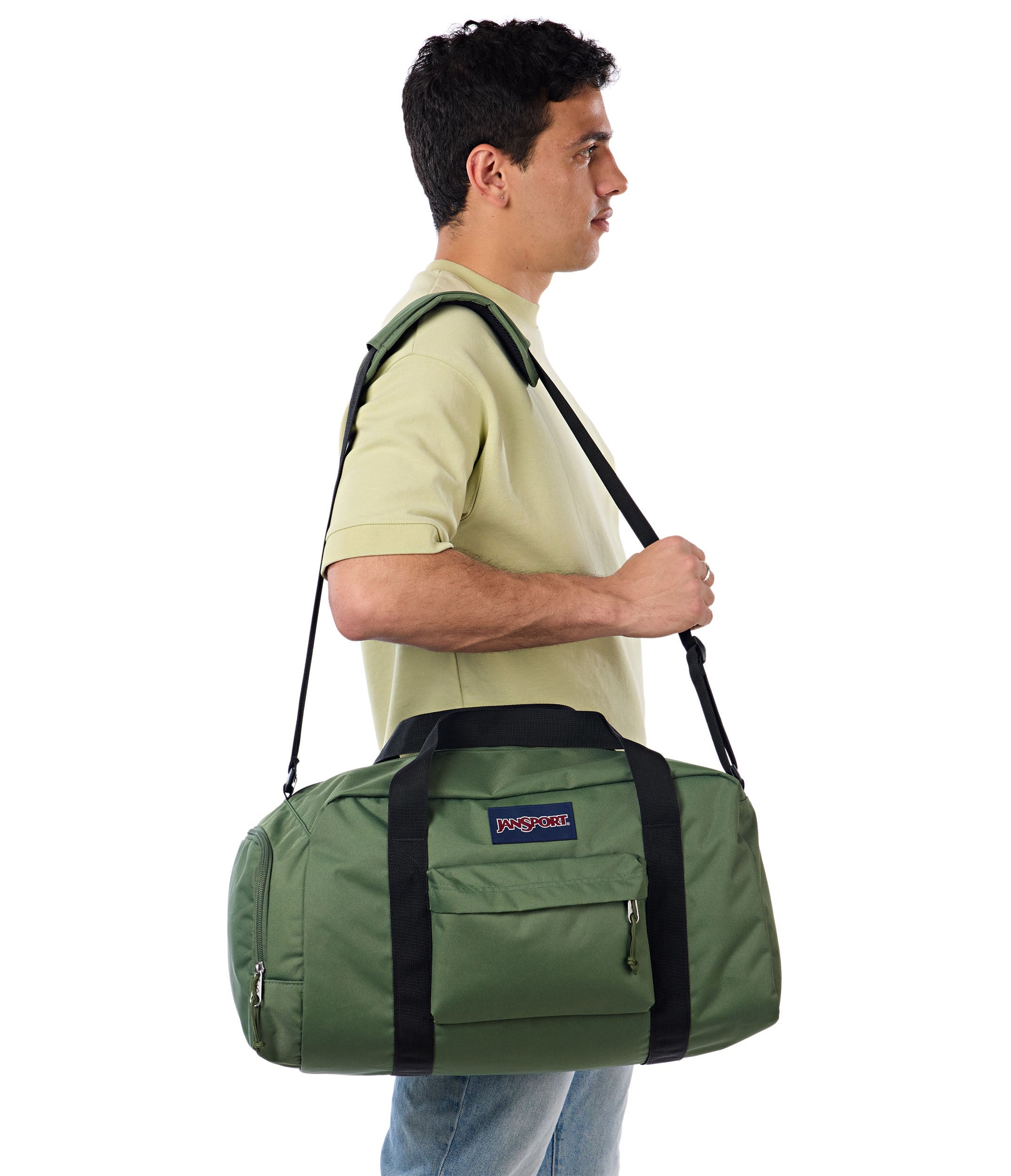 jansport-weekender-medium-duffle-reisetasche-cargo-green image 7