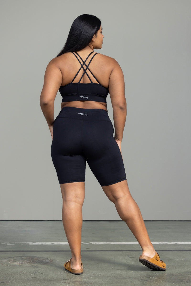 hey-honey-classic-biker-shorts-schwarz-f-r-damen image 2