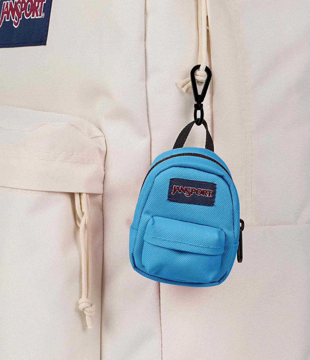 jansport-mini-break-minitasche-electric-azul-karabiner-anh-nger image 3