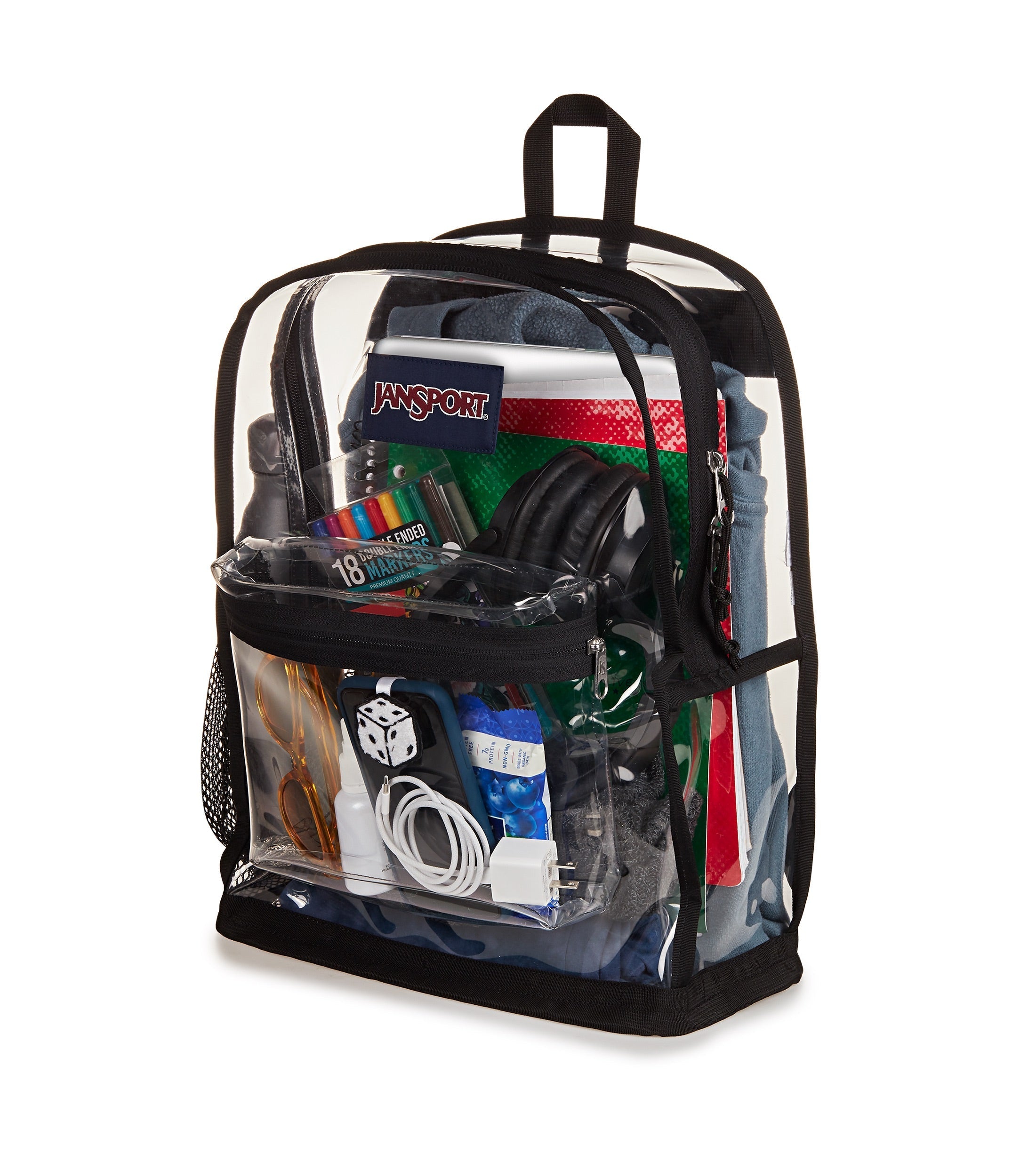jansport-clear-pack-rucksack-clear-transparent image 5