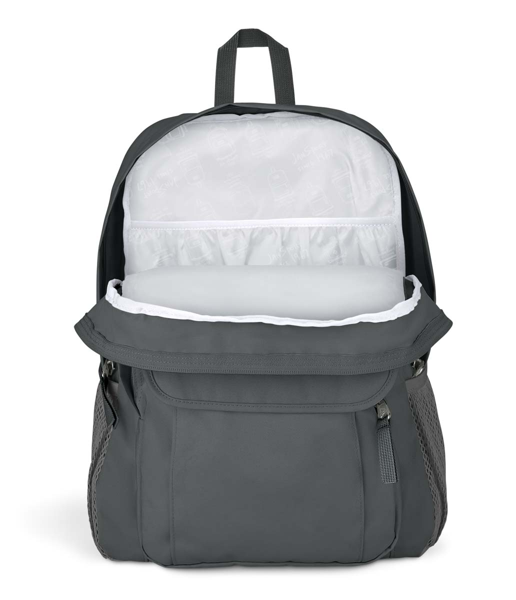 jansport-union-pack-rucksack-graphite-grey-organizer-medium image 3